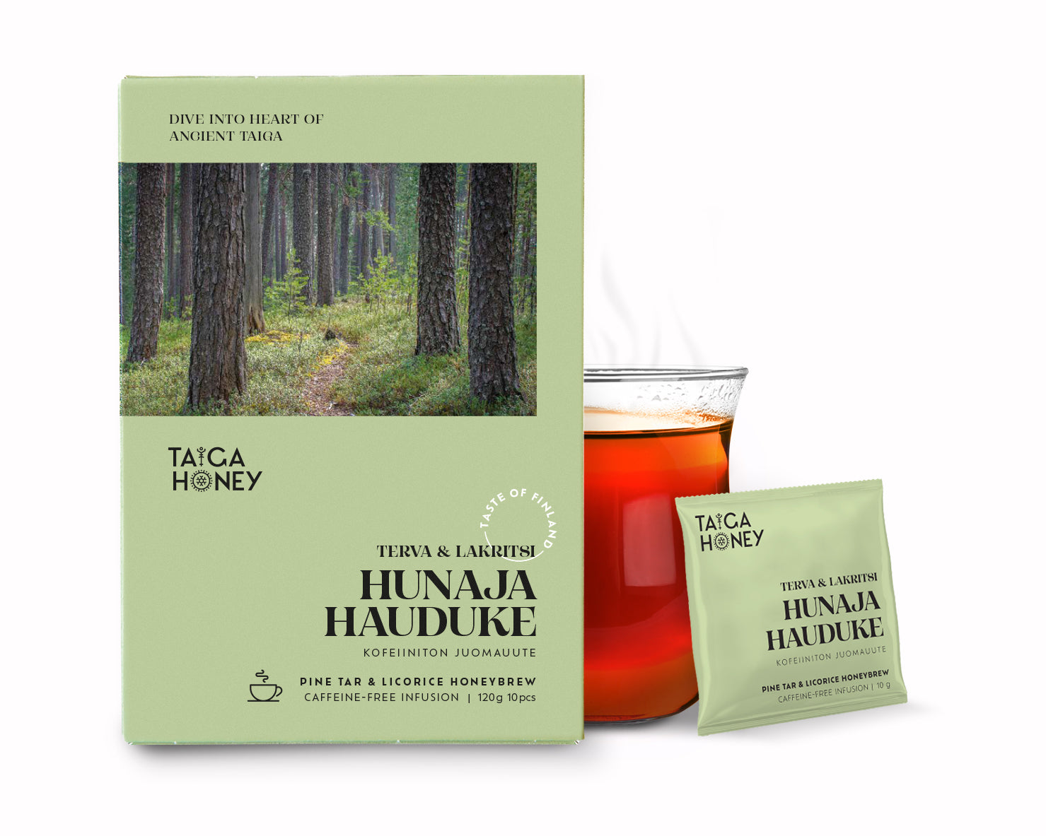 Hunajahauduke Terva & Lakritsi kuluttajalahjapakkaus